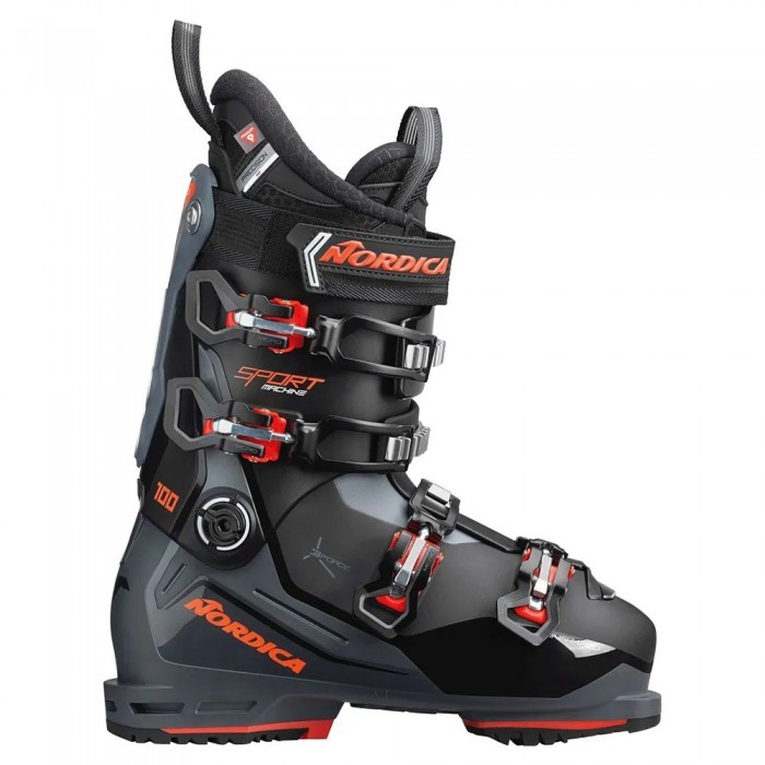 [해외]NORDICA Sportmachine 3 100 GW 알파인 스키 부츠 5141323753 Black / Grey / Red