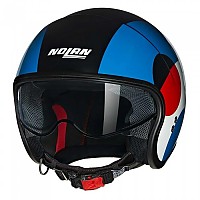 [해외]놀란 N21 06 Bicromo 오픈 페이스 헬멧 9141452158 Gloss Black / Blue / Red