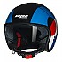 [해외]놀란 N21 06 Bicromo 오픈 페이스 헬멧 9141452158 Gloss Black / Blue / Red