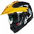 [해외]놀란 N70-2 X 06 Ruvido 컨버터블 헬멧 9141452253 Gloss Black / Grey / Yellow