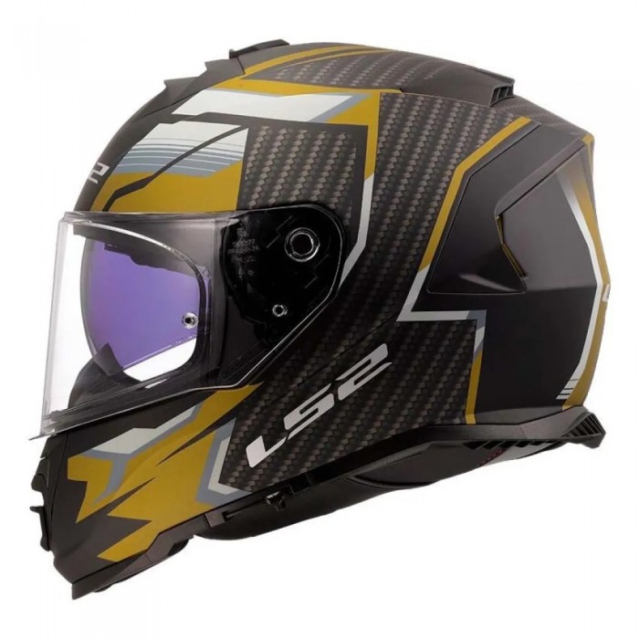 [해외]LS2 FF800 Storm II Tracker 풀페이스 헬멧 9141454266 Black / Gold