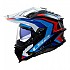 [해외]LS2 MX701 Explorer Carbon Frontier II 풀페이스 헬멧 9141454349 White / Blue