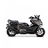 [해외]샤드 Kymco AK 550 Premium 2023 3P 사이드 케이스 장착 9140924164 Black