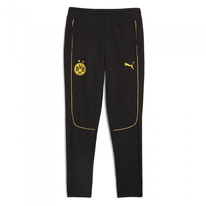 [해외]푸마 BVB Borussia Dortmund Casuals 조거팬츠 3140939546 Black / Faster Yellow