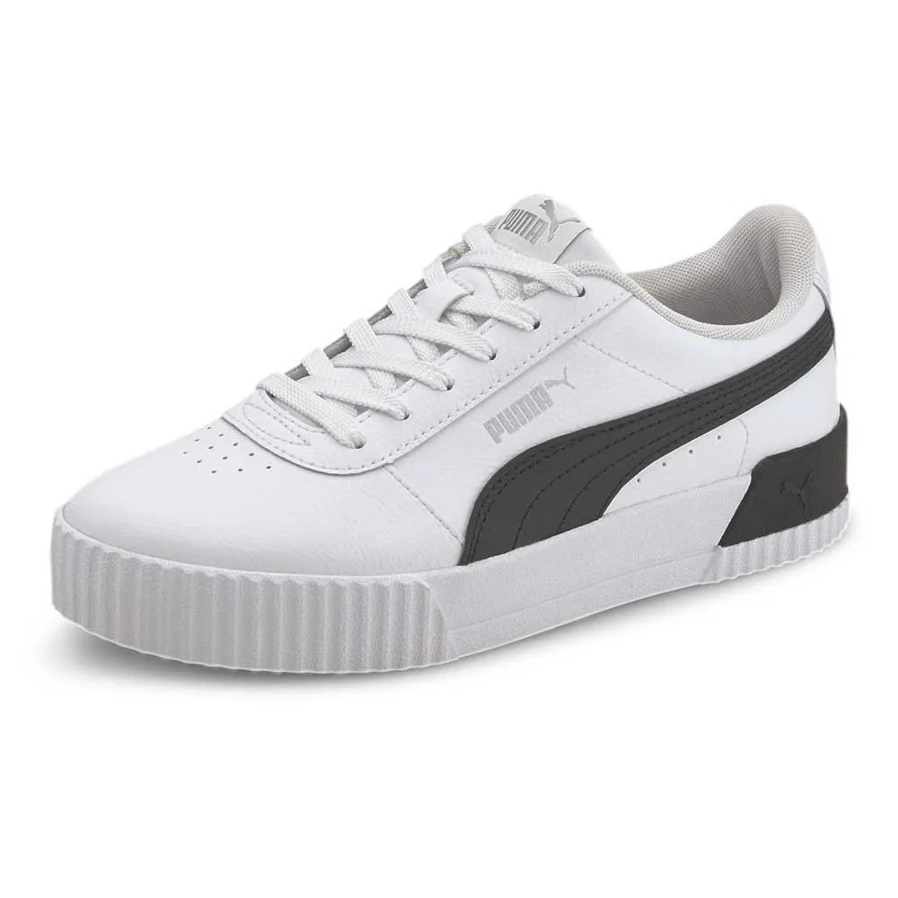 [해외]푸마 Carina L 운동화 137609483 Puma White / Puma Black / Puma Silver