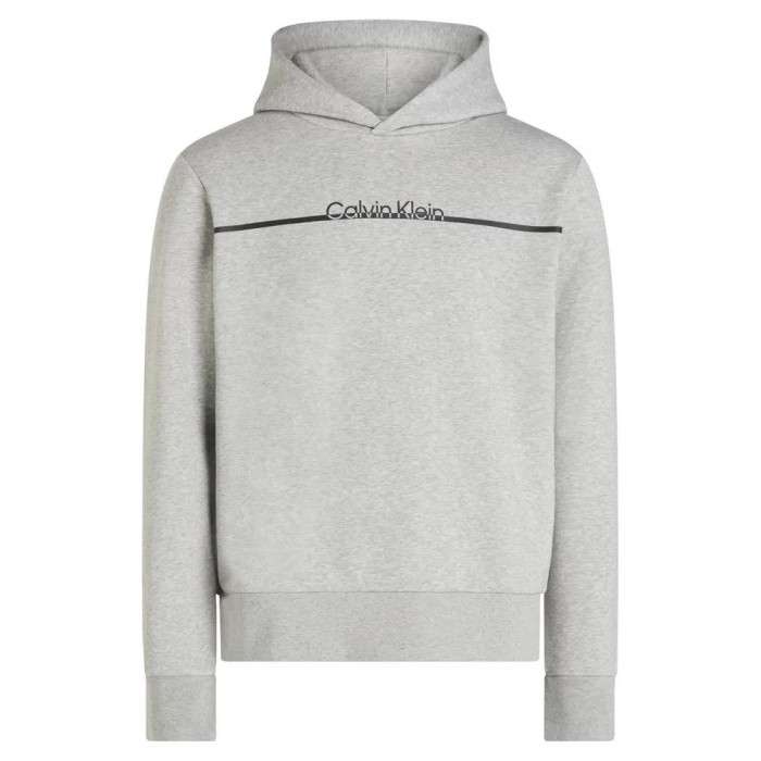 [해외]캘빈클라인 Split Line Logo 후드티 141475994 Light Grey Heather