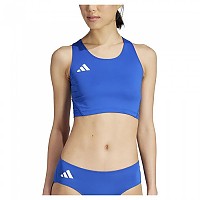 [해외]아디다스 Adizero Essentials Crop 스포츠 탑 4141585123 Team Royal Blue