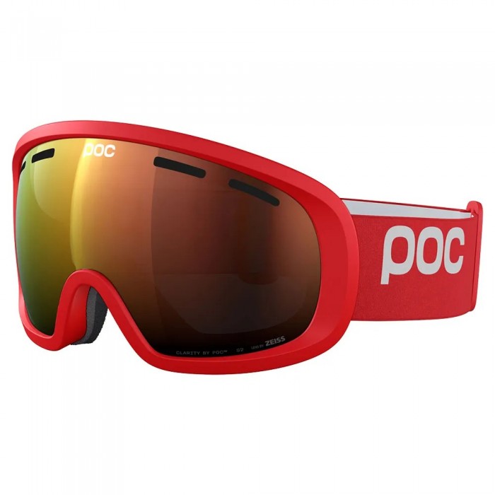 [해외]POC Fovea WF 스키 고글 5141564207 Prismane Red / Partly Sunny Orange