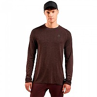 [해외]오들로 Crew Essential Seamless 긴팔 티셔츠 7140799490 Fudge Melange