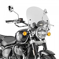 [해외]기비 Royal Enfield Super Me 9058A 앞유리 9141003623 Clear