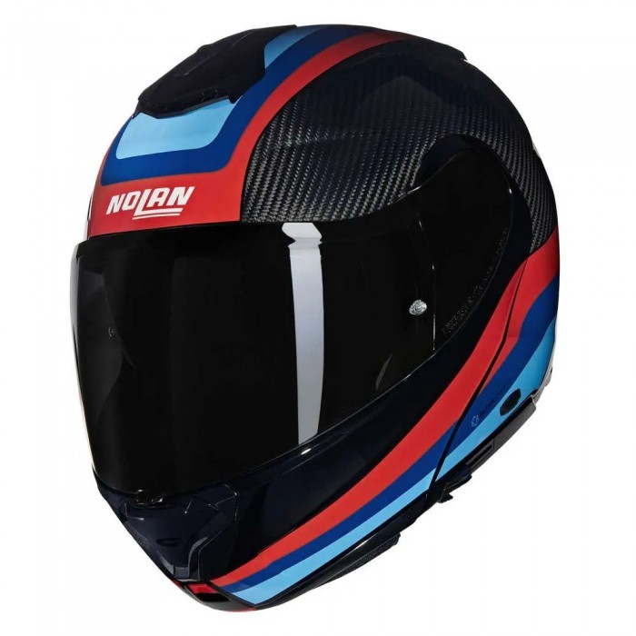 [해외]놀란 X-1005 Ultra Carbon Gran Tour 모듈형 헬멧 9141452285 Carbon / Deep Blue / Red / Blue