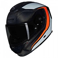 [해외]놀란 X-903 Ultra Carbon Intrigo 풀페이스 헬멧 9141452322 Carbon / Grey / Orange