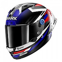 [해외]샤크 Aeron-GP Fim Racing 1 Firstlap 풀페이스 헬멧 9141412449 Carbon / Blue / Red