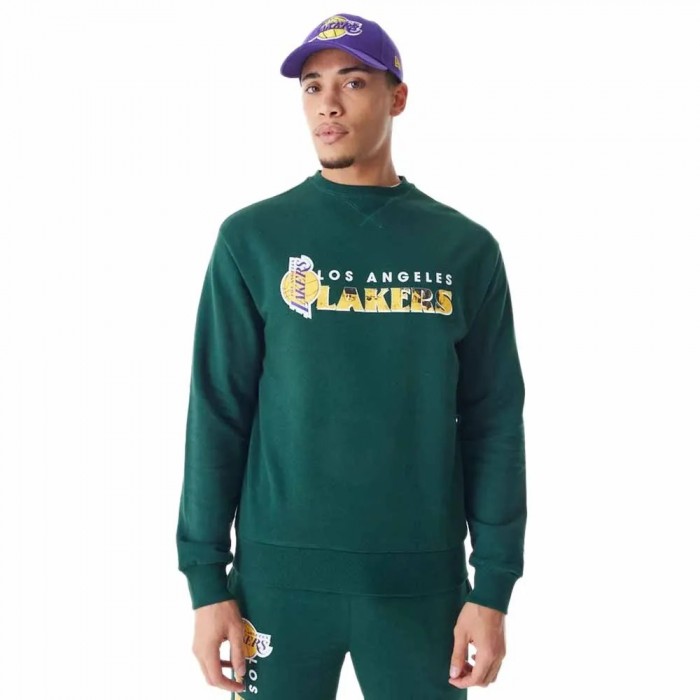 [해외]뉴에라 NBA Grphc La Lakers 스웨트셔츠 141414809 Dark Green