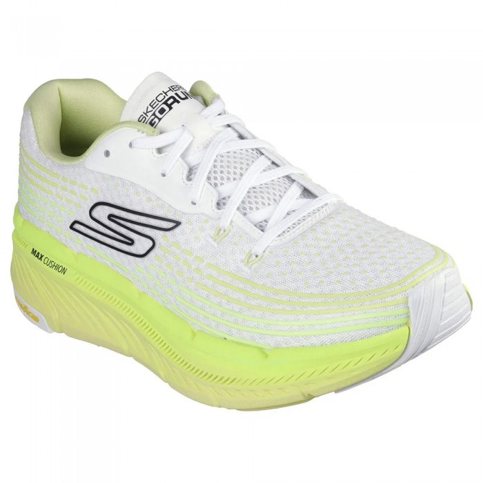 [해외]스케쳐스 Max Cushioning Premier 2.0 러닝화 6141550273 White And Lime Textile / Synthetic