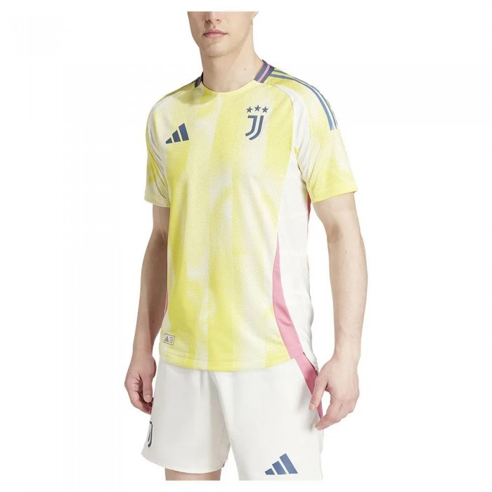 [해외]아디다스 Juventus 24/25 Authentic Away 반팔 티셔츠 3141047318 Pure Sulfur