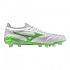 [해외]미즈노 Morelia Neo IV Beta Japan 축구화 3141511001 White / Neon Green / Cool Gray 3C