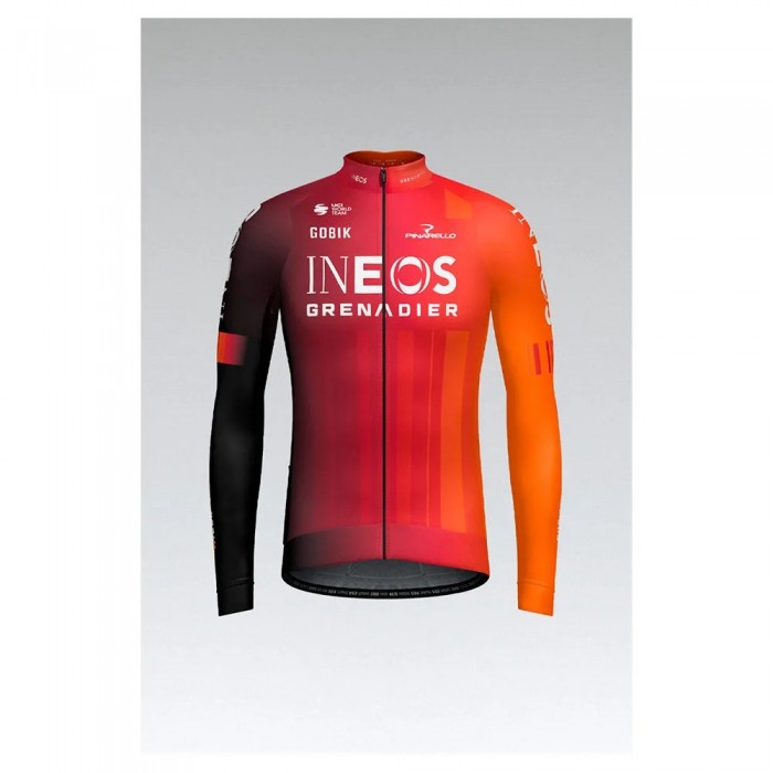 [해외]고빅 MOVISTAR Hyder Ineos Grenadiers 2025 긴팔 저지 1141674426 Multicolor