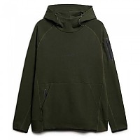 [해외]슈퍼드라이 Tech Logo 후드티 141663648 Surplus Goods Olive Green