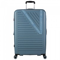 [해외]아메리칸 투어리스터 Dynabelt Spinner 77 TSA Expandable 104/114L 캐리어 141708519 Rainstorm Blue