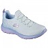 [해외]스케쳐스 Summits 끈없는 운동화 141550303 Light Blue Mesh / Lavender Trim