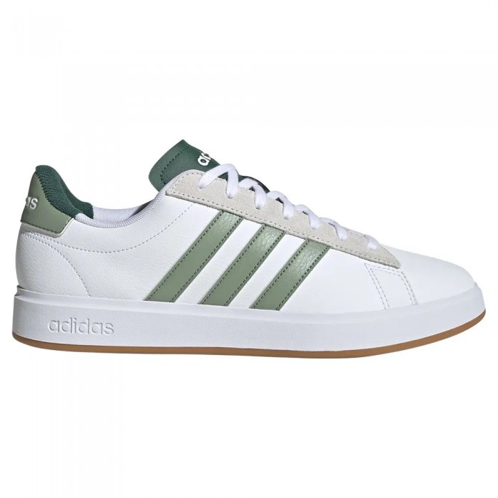 [해외]아디다스 Grand Court 2.0 운동화 141604426 Cloud White / Silver Green / Collegiate Green