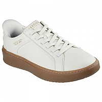 [해외]스케쳐스 Court Break 운동화 141550194 Tofu White Duraleather / Gum Midsole Trim