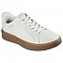 [해외]스케쳐스 Court Break 운동화 141550194 Tofu White Duraleather / Gum Midsole Trim