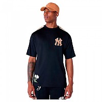 [해외]뉴에라 MLB Floral New York Yankees 반팔 티셔츠 141491042 Black