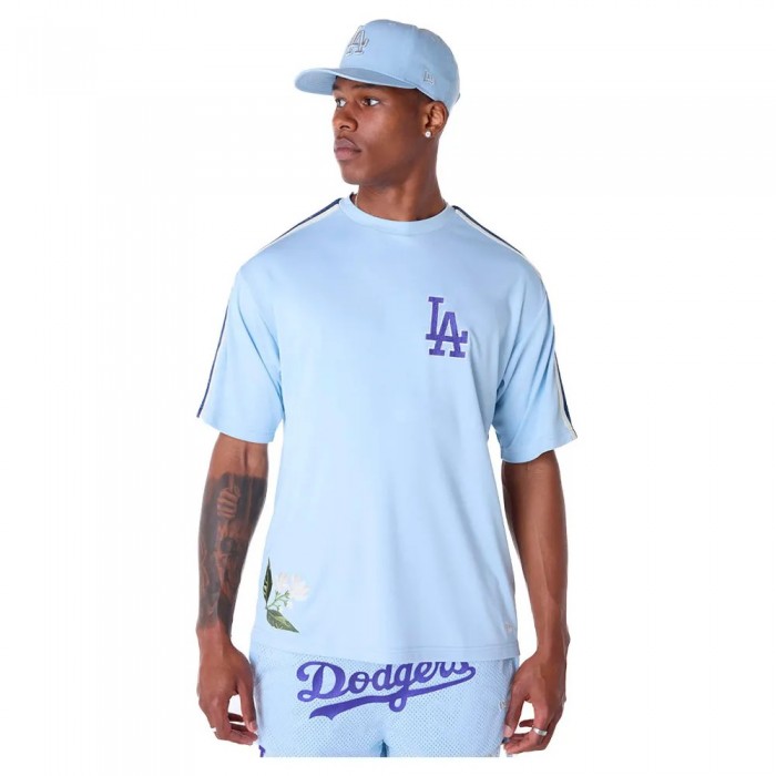 [해외]뉴에라 MLB Floral La Dodgers 반팔 티셔츠 141491059 Pastel Blue