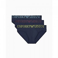 [해외]EMPORIO 아르마니 111734_4F726 삼각팬티 3 단위 141447043 Sea Blue