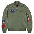 [해외]알파 인더스트리 MA-1 TT Flying Tigers 자켓 141591241 Green