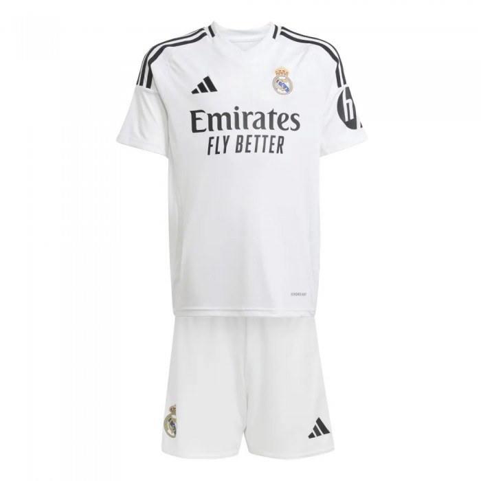 [해외]아디다스 Real Madrid 24/25 미니 Home 주니어 세트 3141585548 White / White