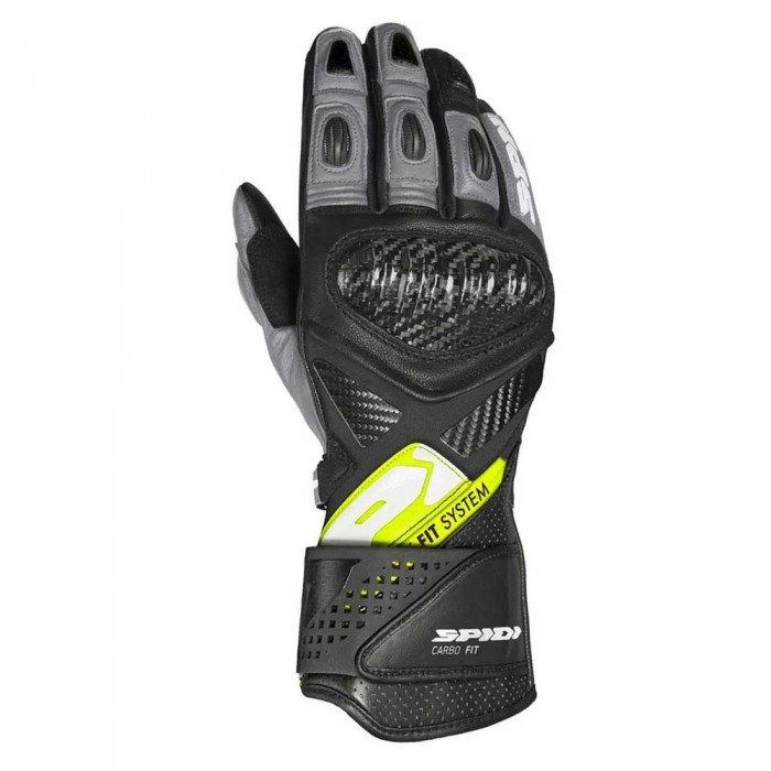 [해외]스피디 Carbo Fit 가죽 장갑 9141389954 Black / Fluorescent Yellow