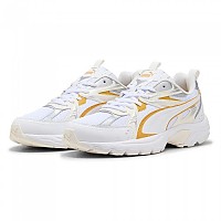 [해외]푸마 Milenio Tech 운동화 141722161 Puma White / Archive Gold / Warm White