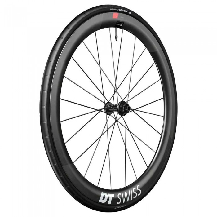 [해외]디티스위스 ARC 1100 DICUT 50 Disc CL Tubeless + Continental Aero 111 700 x 26 도로 자전거 앞바퀴 1141525534 Black