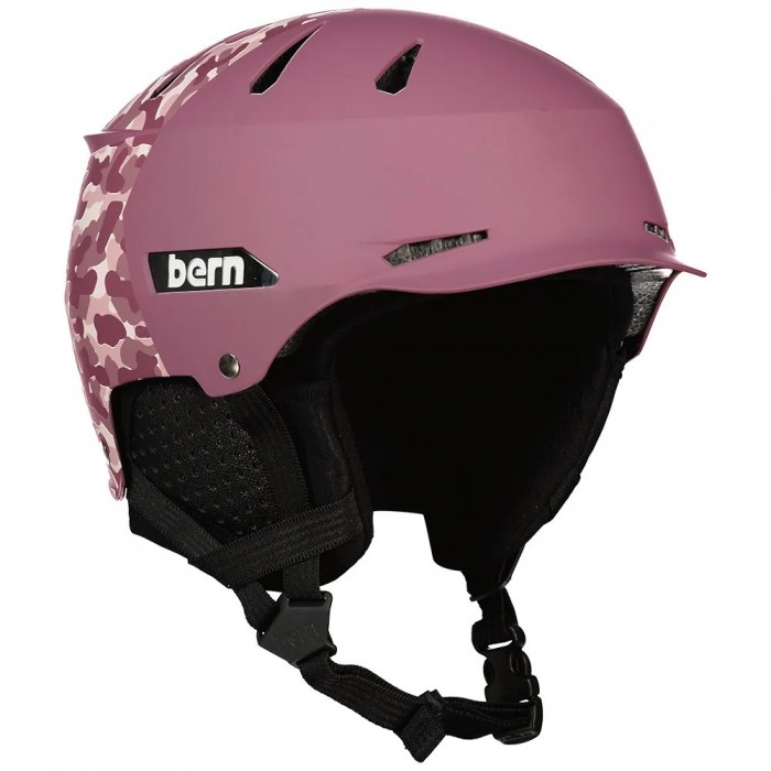 [해외]BERN Hendrix MIPS 헬멧 5140893070 Matte Plum Camo Hatstyle