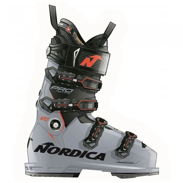 [해외]NORDICA Pro Machine 120 GW 알파인 스키 부츠 5141326581 Grey / Black / Red