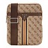 [해외]GUESS Milano Compact 크로스백 141626207 Beige / Brown