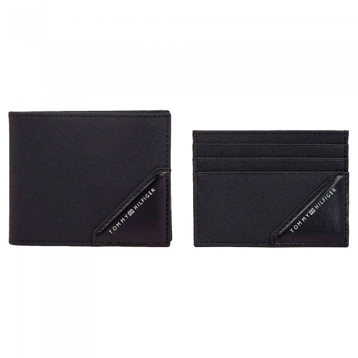 [해외]타미힐피거 Set Saffiano 지갑 141660677 Black