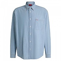 [해외]휴고보스 Erillo 01 오버셔츠 141546280 Light/Pastel Blue