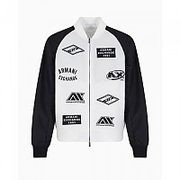 [해외]아르마니익스체인지 XM000388A_F13130M 봄버 자켓 141688501 Off White/Black