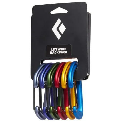 블랙 다이아몬드 Lite Wire 카라비너 6 팩 2137441447