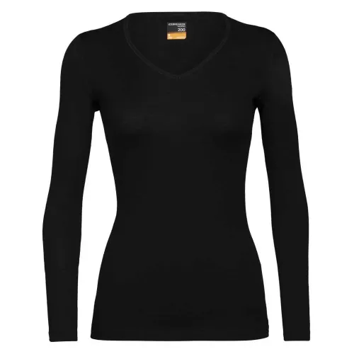 아이스브레이커 200 Oasis V Neck 메리노 긴팔 이너웨어 2137679786