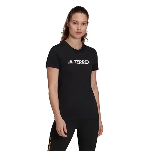 아디다스 테렉스 Better Cotton Classic Logo 반팔 티셔츠 2137925855