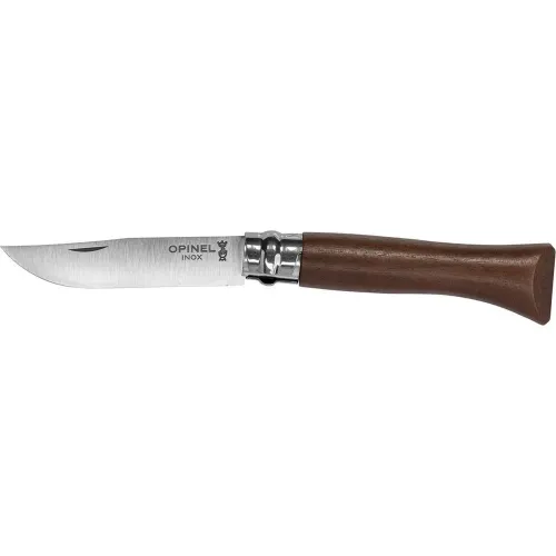 오피넬 포켓 No.06 Walnut Tree Wood 접이식 칼 2138054495