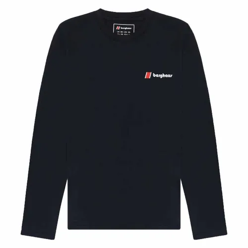 버그하우스 Org Heritage Front And Back Logo 긴팔 티셔츠 2139113455