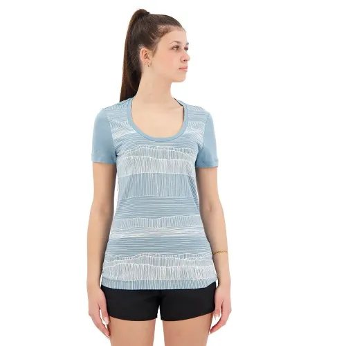 아이스브레이커 Tech Lite II SS Scoop Tee Reflection Lines 반팔 티셔츠 2139551001