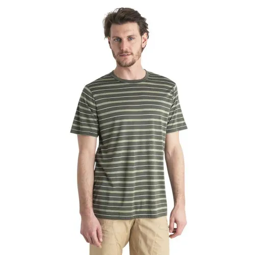 아이스브레이커 Wave Stripe 반팔 티셔츠 2140597126