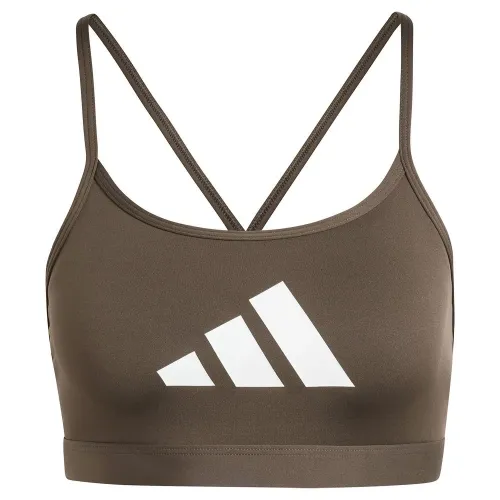 아디다스 Aeroreact Big Logo 그래픽 스포츠 브라 2141128866